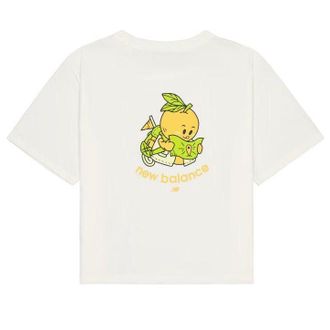 New Balance (WMNS) New Balance Fruit Graphic T-shirt Asia Sizing White AWT41335-CIC