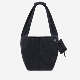 Solid Homme Cotton Denim Shoulder Bag