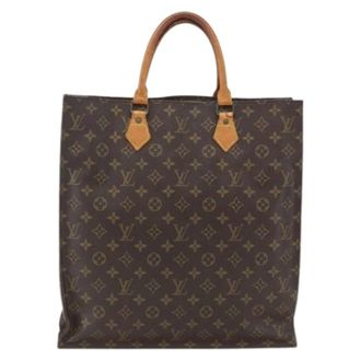 Louis Vuitton Pre-owned Tote Bags, female, Brown, Size: ONE SIZE Pre-owned Vintage Canvas Tote Bag