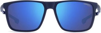 Carrera Opt + Clip-On Optisch Montuur - Heren - Zonnebrillen - Blauw - 56 MM - Accessoires