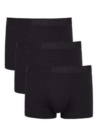 BOSS Boss Stretch-cotton Boxer Trunks- set of Three - Black - Xxl
