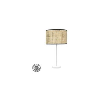 Fabrilamp Sobremesa Alto Moda 1xe27 Blanco/ca&ntilde;izo Oscuro 63x30x30 Cm