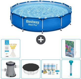 Bestway Piscina Bestway Steel Pro Redonda - 366x76 Cm - 7-piezas S226