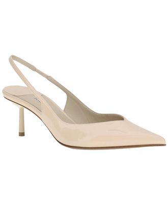 Le Silla Vivienne Leather Slingback Pump