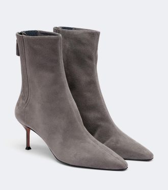 Aquazzura Saint Honor&eacute; suede ankle boots