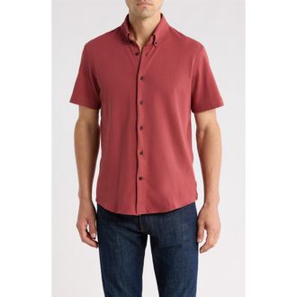 AG - Adriano Goldschmied Rogan Linen Snap-Up Western Shirt in Heritage Adobe Clay at Nordstrom, Size Xx-Large
