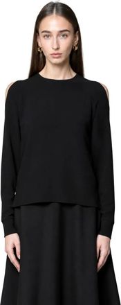 Kaos Maglia a girocollo - - Knitwear - Donna - Nero - XS