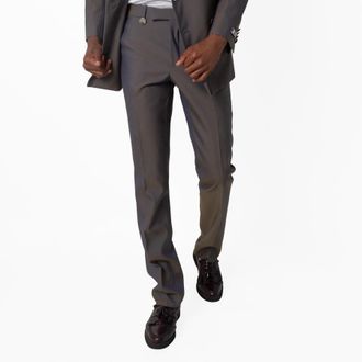 Burberry Tailored Wool Trousers, Brand Size 50 (Waist Size 34.3)