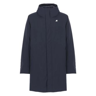 K-Way Thomas Warm Ottoman - Heren - Parka Jassen - Blauw - 3XL - Leer - Jassen