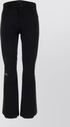 Balenciaga stretch nylon flared ski trousers