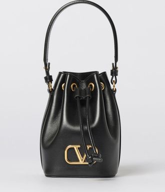 Valentino Garavani Borsa a secchiello VLogo Signature Valentino Garavani in pelle