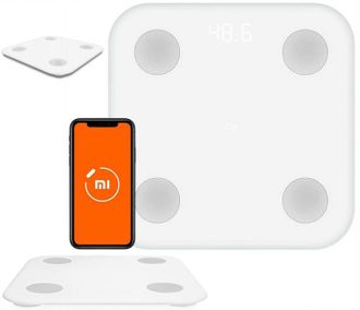 OEM B&aacute;scula De Ba&ntilde;o Anal&iacute;tica Inteligente Xiaomi Para Medici&oacute;n De La Composici&oacute;n Corporal 2