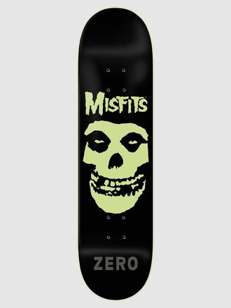 Zero Misfits Fiend Skull Gitd 8.5 Skateboard Deck zwart