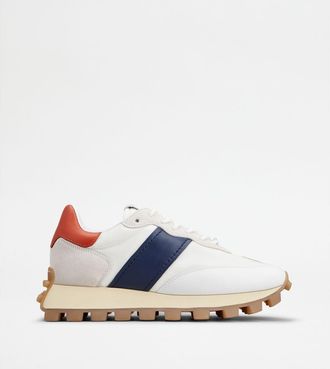 Tod's Sneakers Tods 1T in Leather and Fabric