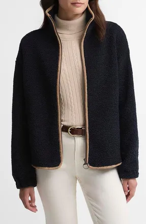 Barbour Homeswood Fair Isle Sweater in Dark Navy at Nordstrom, Size 4