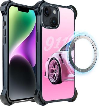 OEM Funda Ibizu Dropguard Ultra Para Iphone 14 Plus Con Magsafe, Techdrive, Color Rosa 911