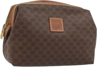 Celine Pre-owned Clutches, female, Brown, Size: ONE SIZE Pre-owned Vintage Pouch