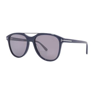 Tom Ford FT1098 90C Shiny Blue/Smoke Mirror