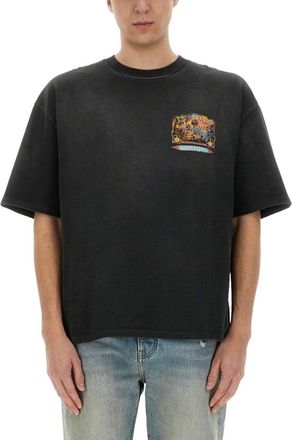 Amiri Jazz Hideaway Graphic Print Black T-Shirt