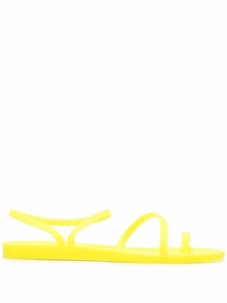 Ancient Greek Sandals Eleftheria braided-strap sandals - Yellow