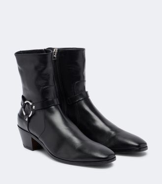 Tom Ford Leather ankle boots