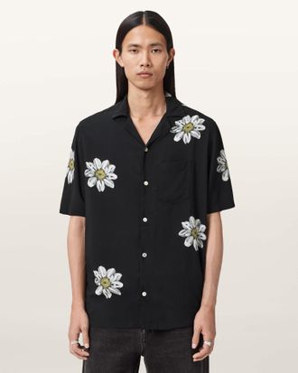 AllSaints Petal Short Sleeve Shirt
