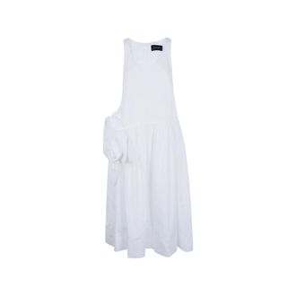 Simone Rocha Ruffled-detail Sleeveless Midi Dress