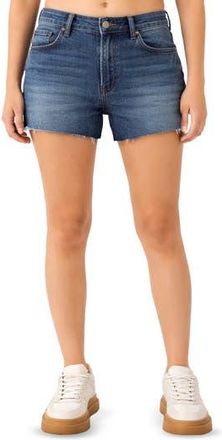 Madden Girl Raw Hem Shorts in Dark Wash at Nordstrom Rack, Size 13