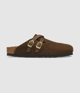 Birkenstock Sabots Blair Suede Leather Carafe