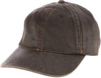 Dorfman Pacific Co. Mens Forever Weathered Cotton Cap, Brown, One Size