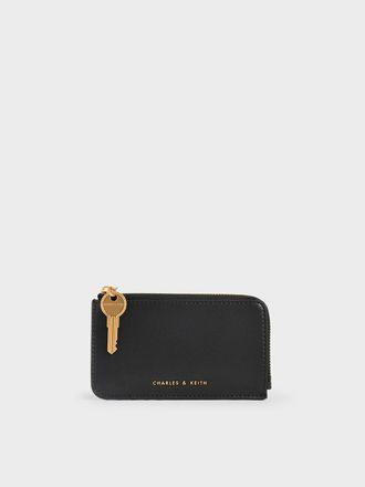 Charles & Keith Lane Key Zip-Around Wallet