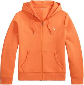 Ralph Lauren Sudadera con cremallera y doble punto t&eacute;cnico - Sweatshirts & Hoodies - Hombre - Naranja - L