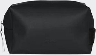 Rains Womens Wash Bag In Black