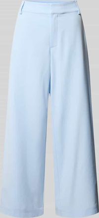 MY ESSENTIAL WARDROBE Wide Leg Hose mit Viskose-Anteil Modell Hace in Hellblau, Gr&ouml;&szlig;e 34