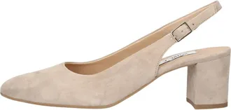 Notre-V Dames, Schoenen, Beige, Maat: 38 EU Linnen
