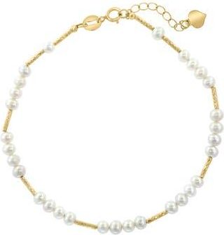 Effy Freshwater Pearl Beaded Chain Bracelet in White at Nordstrom Rack, Size 7.5