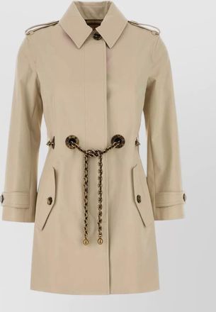 Burberry cotton trench coat