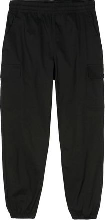 New Balance Broeken, Heren, Zwart, L, Katoen, Zwarte Cargo Broek Taps Toelopende Pijp