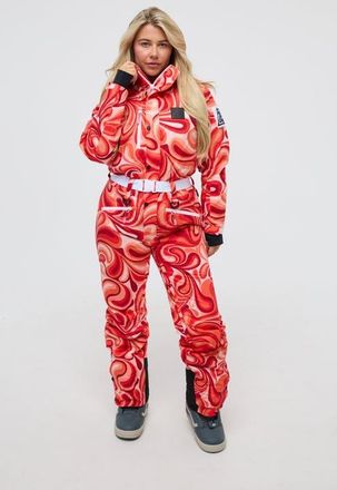OOSC Shagadelic Baby! - Shaped Womens Ski Suit in Multi-Colour at Nordstrom, Size Xx-Large Uk