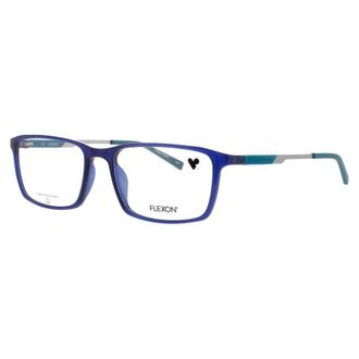 Flexon Unisex Transparent Rectangular Eyeglass Frames Flexon-Ep8021-420-54