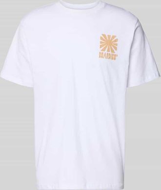 Boardies T-Shirt mit Label-Print und Rundhalsausschnitt in Weiss, Gr&ouml;&szlig;e XXL