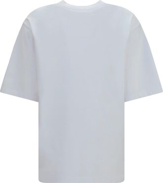Dolce & Gabbana Womens Cotton Jersey T-Shirt Bianco Ottico T-Shirts And Polos