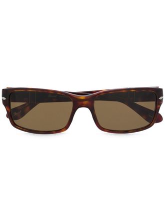 Persol tinted tortoiseshell sunglasses - men - Acetate - 57 - 24/57 Havana