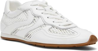 Steve Madden Abbie Womens Shoes White Leather Mesh : 8.5 M, Textile