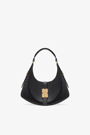 Ganni Black Small Kat Bag