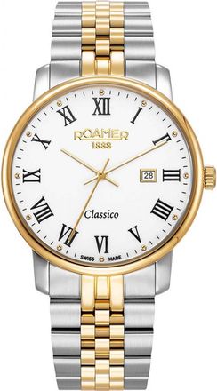 Roamer 971856-48-25-50 Mens Classico Watch - Silver - One Size