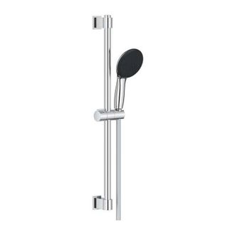 GROHE Conjunto De Ducha Con Rociador De 2 Chorros, Barra De 60cm Y Flexible Grohe Vitalio Start 110 26951001 - Ahorro De Agua - Cromo