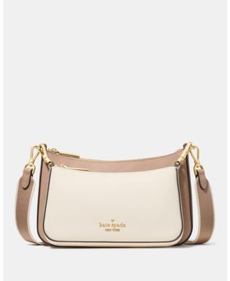 Kate Spade New York Womens Duet Small Crossbody - Brown - One Size