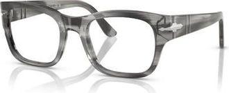Persol 52mm Rectangle optical glasses in Grey at Nordstrom