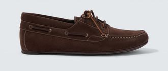 Manolo Blahnik Marino suede loafers